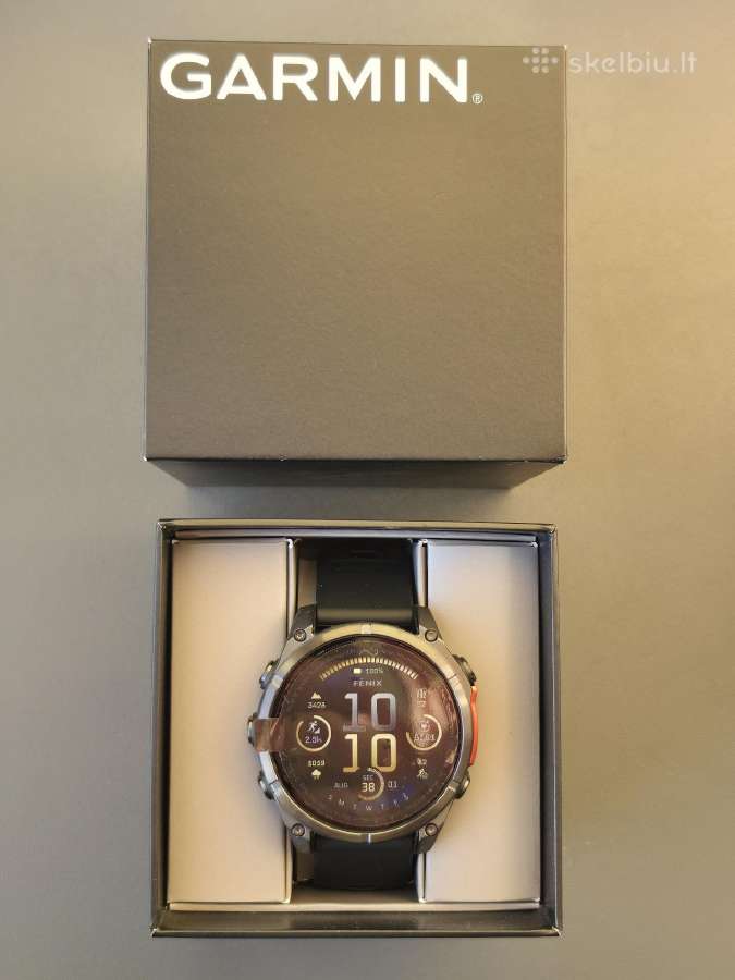 Naujas Garmin Fēnix 8 Amoled 47 mm – 550 € - nuotraukos Nr. 3