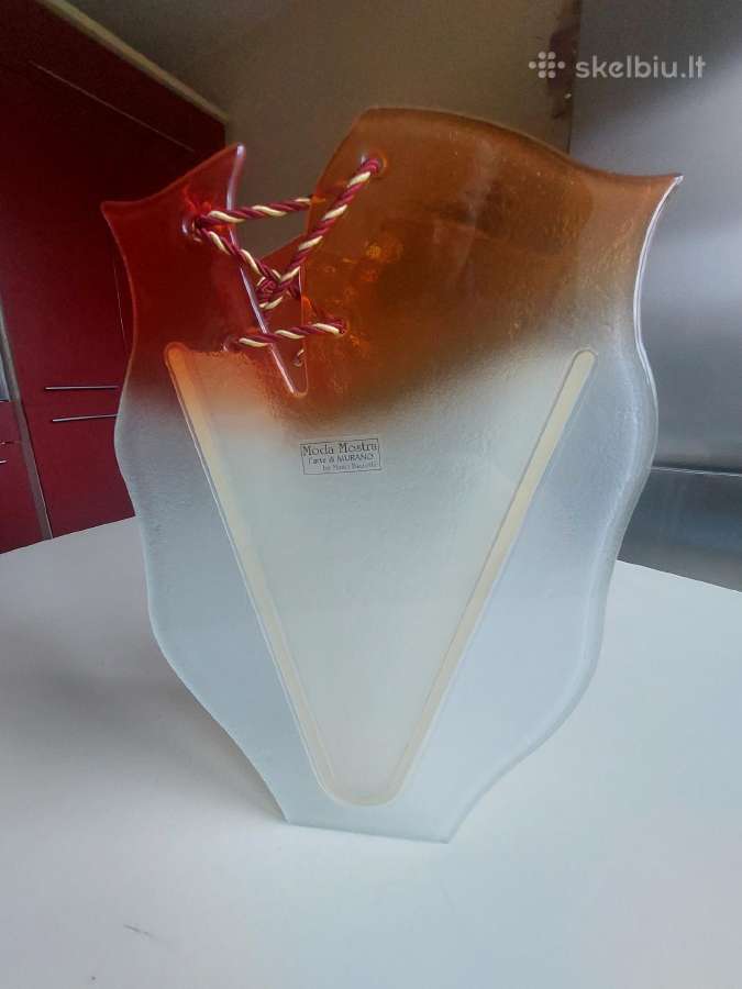 Išskirtinė vaza „Moda Mostra“ – originalus Murano - nuotraukos Nr. 4