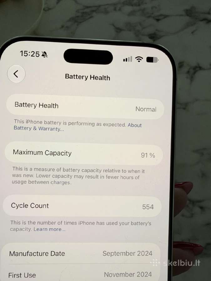iPhone 16 pro max 512gb - nuotraukos Nr. 4