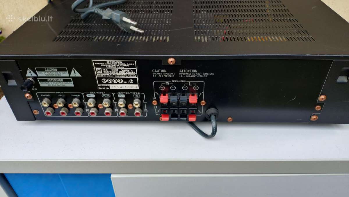 Pioneer A-223. - nuotraukos Nr. 2