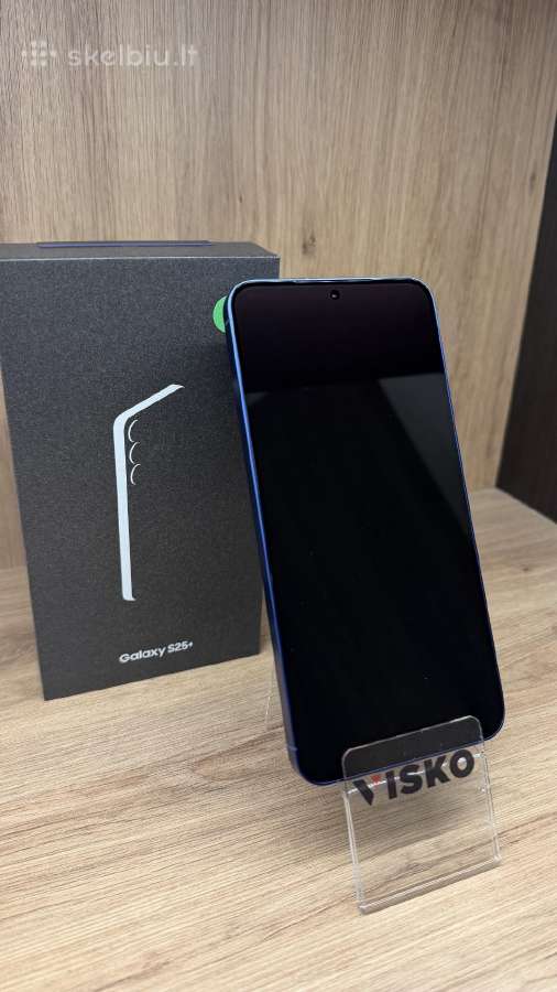 Demo_ekspozicinis Samsung S25 plus 5G 256gb - nuotraukos Nr. 4