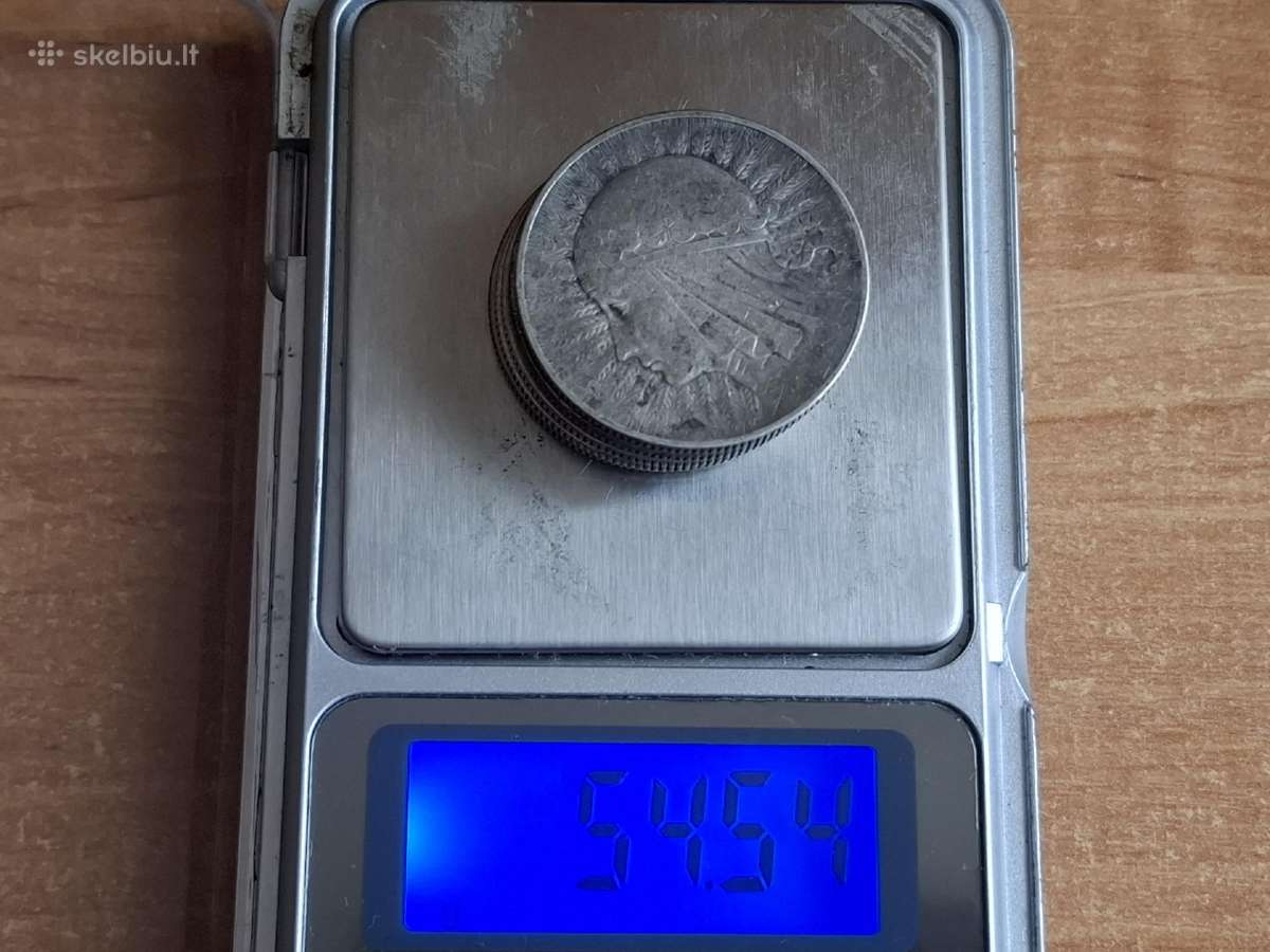 5vnt. 5 zlotų sidabrinių monetų - nuotraukos Nr. 3