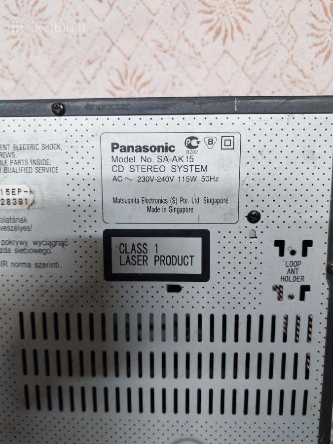 Panasonic Sa-ak 15 - nuotraukos Nr. 6