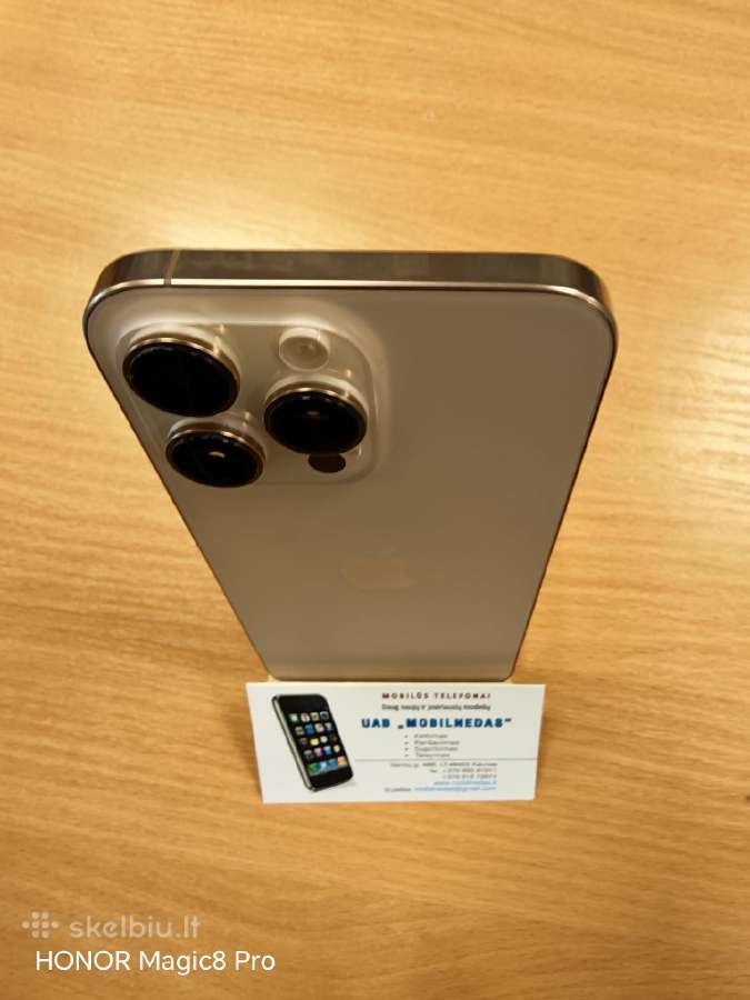 iPhone 16 Pro Max Desert Titanium 256gb Kaina 830e - nuotraukos Nr. 2