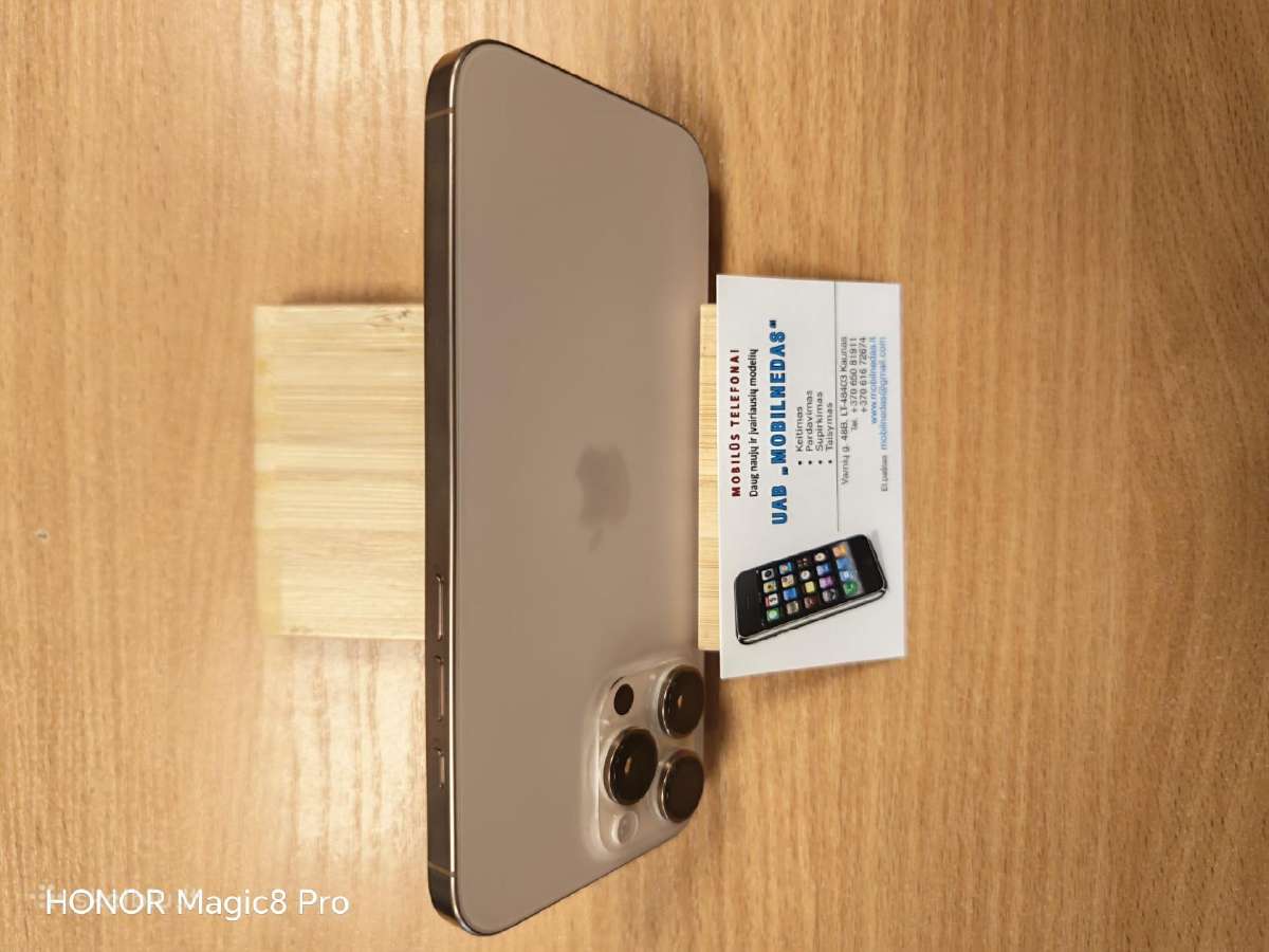 iPhone 16 Pro Max Desert Titanium 256gb Kaina 830e - nuotraukos Nr. 5