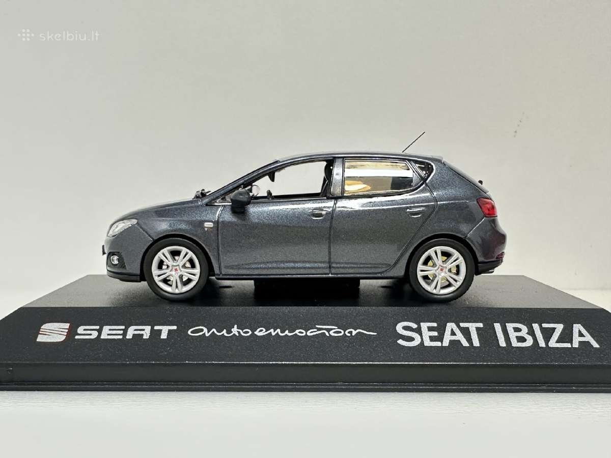 Seat Ibiza 5D 2008 pilka 1:43 Fischer - nuotraukos Nr. 3