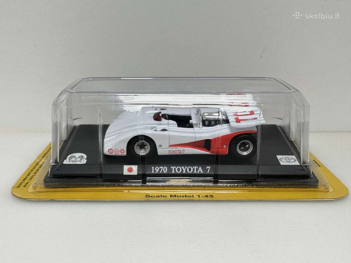 Toyota 7 Le Mans balta 1970 1:43 delprado - nuotraukos Nr. 2