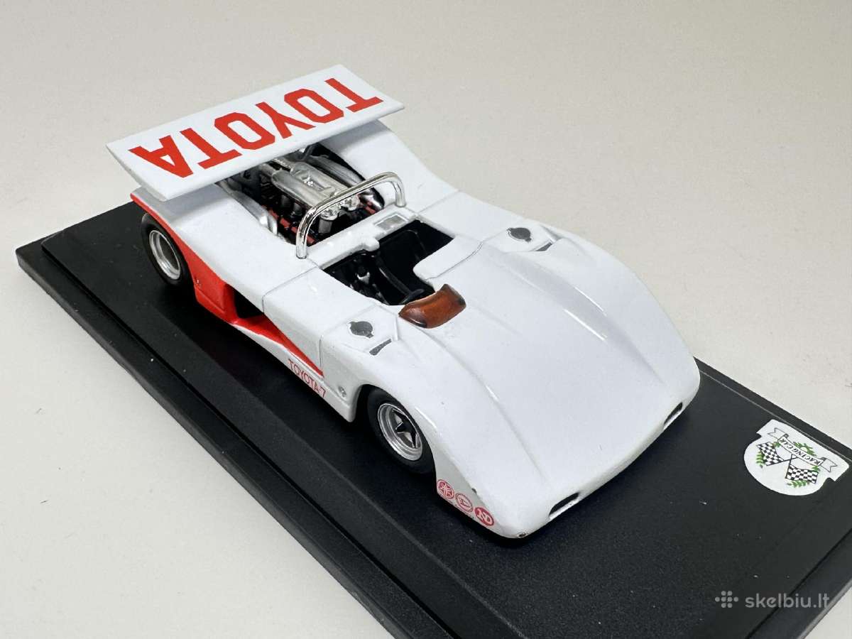 Toyota 7 Le Mans balta 1970 1:43 delprado - nuotraukos Nr. 5