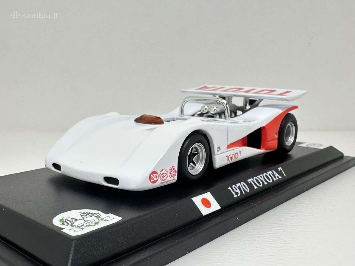 Toyota 7 Le Mans balta 1970 1:43 delprado - nuotraukos Nr. 6