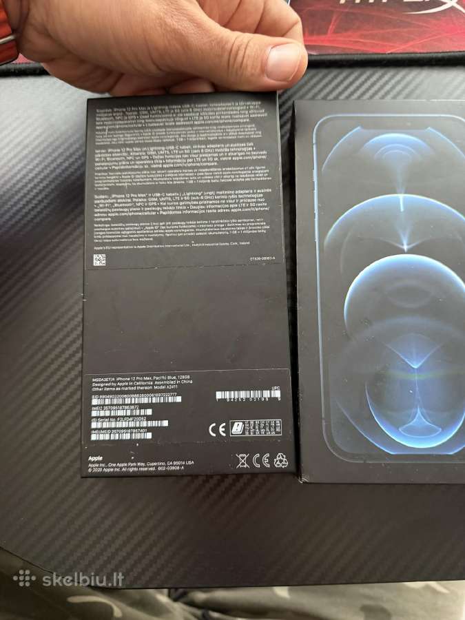 iPhone 12 Pro Max 128gb Blue - nuotraukos Nr. 3