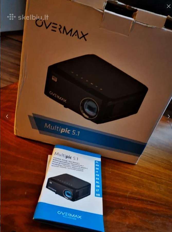 Overmax Multipic 5.1 Full HD projektorius - nuotraukos Nr. 4