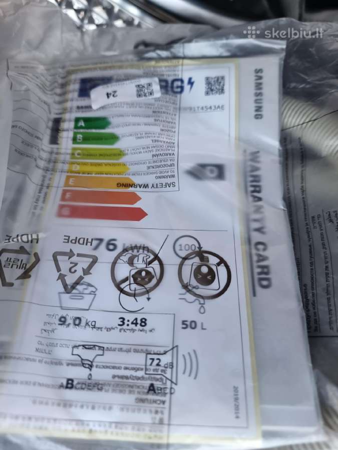 Wd91ta049be su džiovinimu+ garantija - nuotraukos Nr. 18