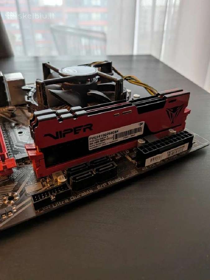 Intel Core i3-10100f + Gigabyte B460m + 16gb Ddr4 - nuotraukos Nr. 2