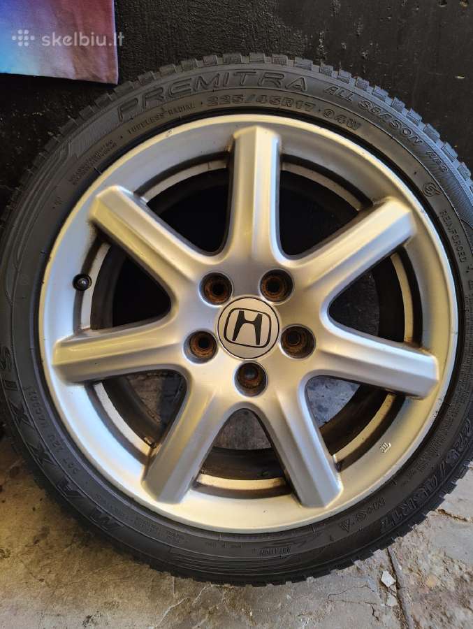 Honda r17 ratai su žieminėm padangom - nuotraukos Nr. 3