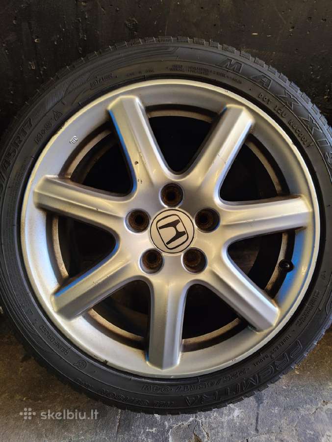 Honda r17 ratai su žieminėm padangom - nuotraukos Nr. 5