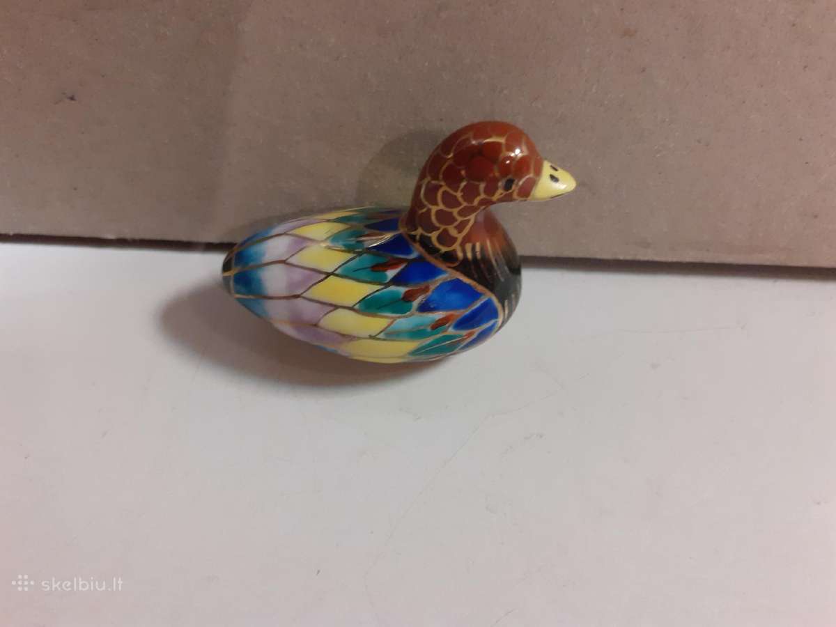 Maža cloisonne antelė. Ilgis 6cm - nuotraukos Nr. 5