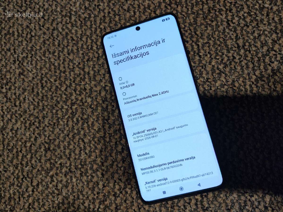Xiaomi redmi note 13 pro 5G labai geros būklės! - nuotraukos Nr. 3
