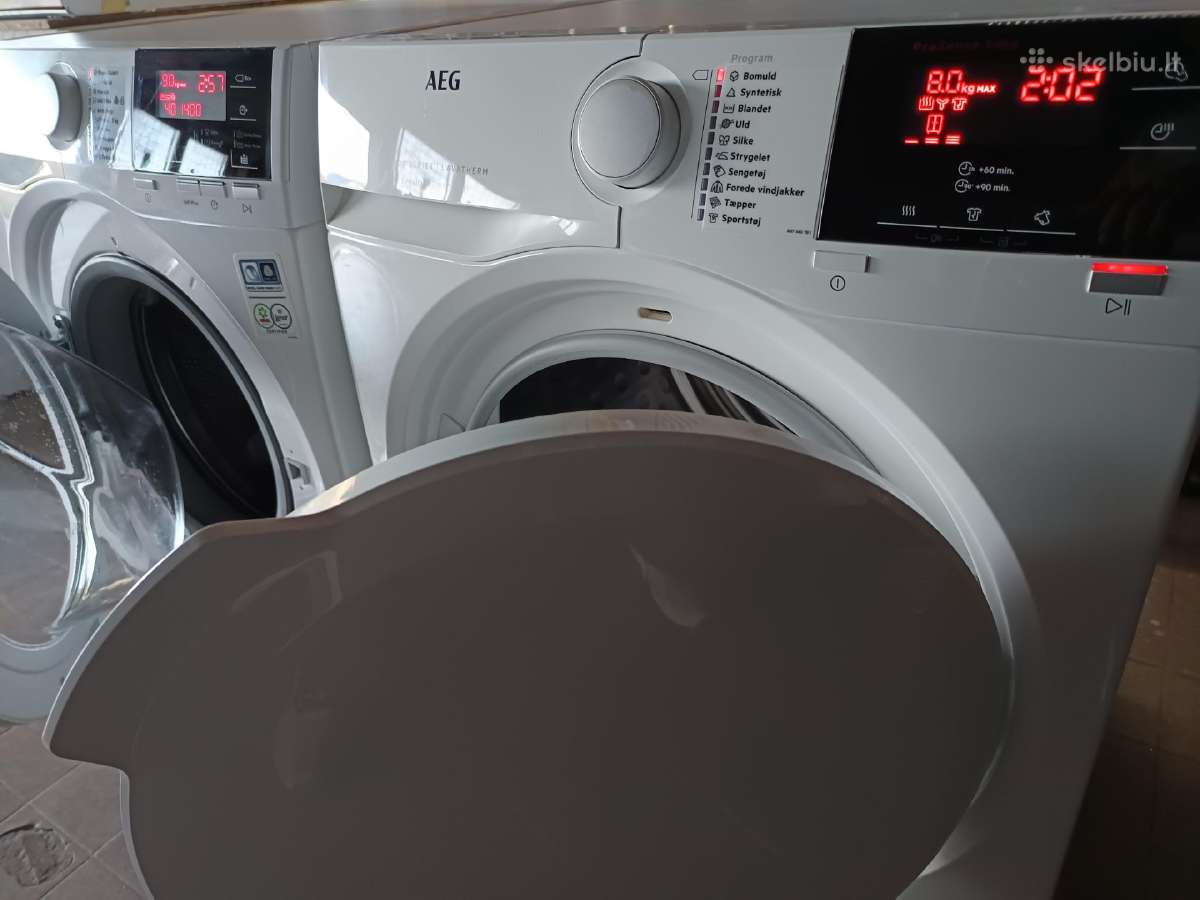 Aeg 6000-7000serijos 8-9kg komplektas su garantija - nuotraukos Nr. 2