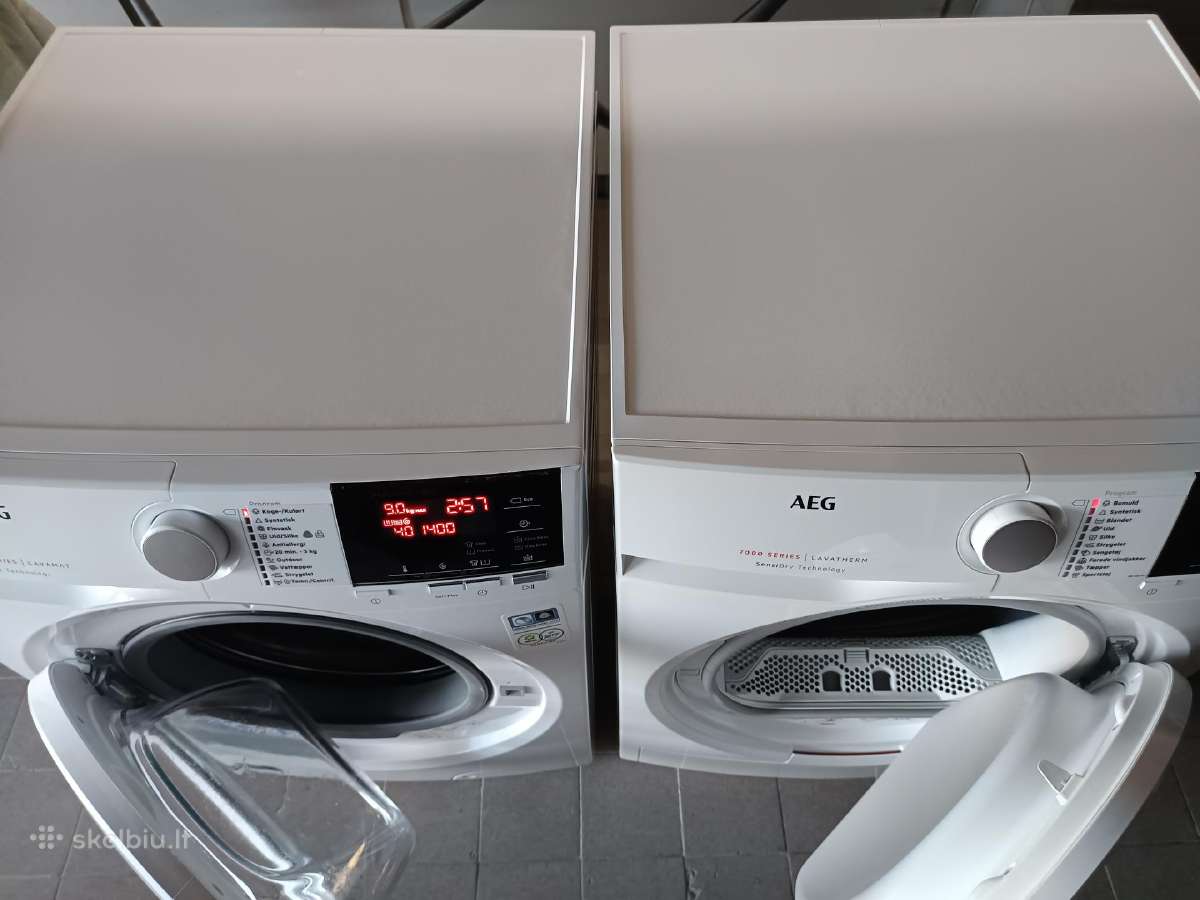 Aeg 6000-7000serijos 8-9kg komplektas su garantija - nuotraukos Nr. 4