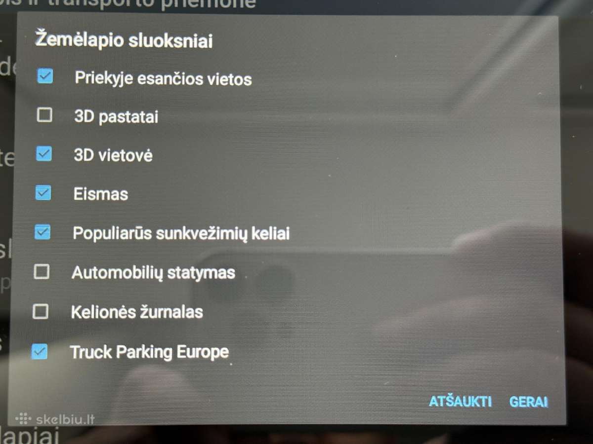 Garmin dezl Lgv800 Truck navigacija - nuotraukos Nr. 8