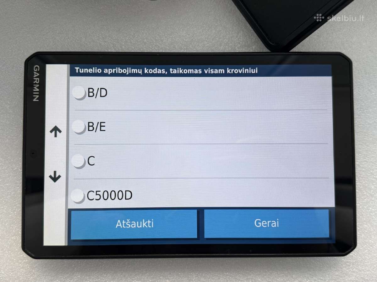Garmin dezl Lgv800 Truck navigacija - nuotraukos Nr. 14