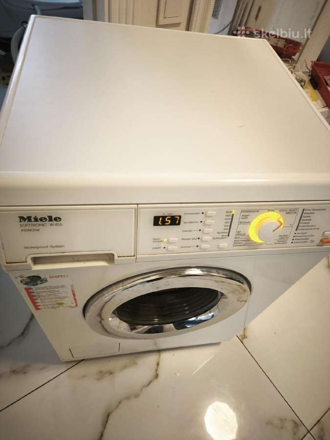 W455 Miele skalbimo mašina tvarkinga - nuotraukos Nr. 4