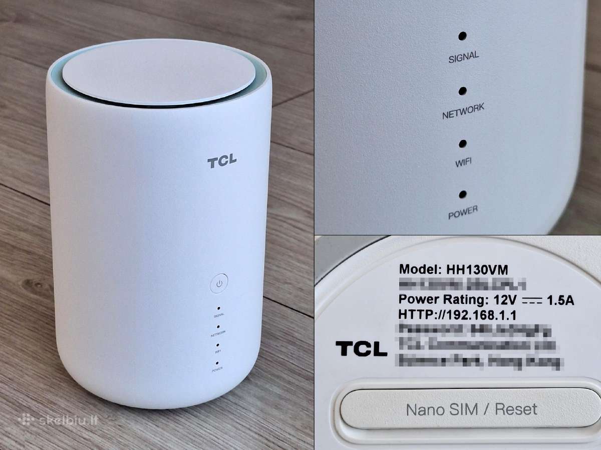 4G modemas maršrutizatorius Huawei Zte Tcl Alcatel - nuotraukos Nr. 9