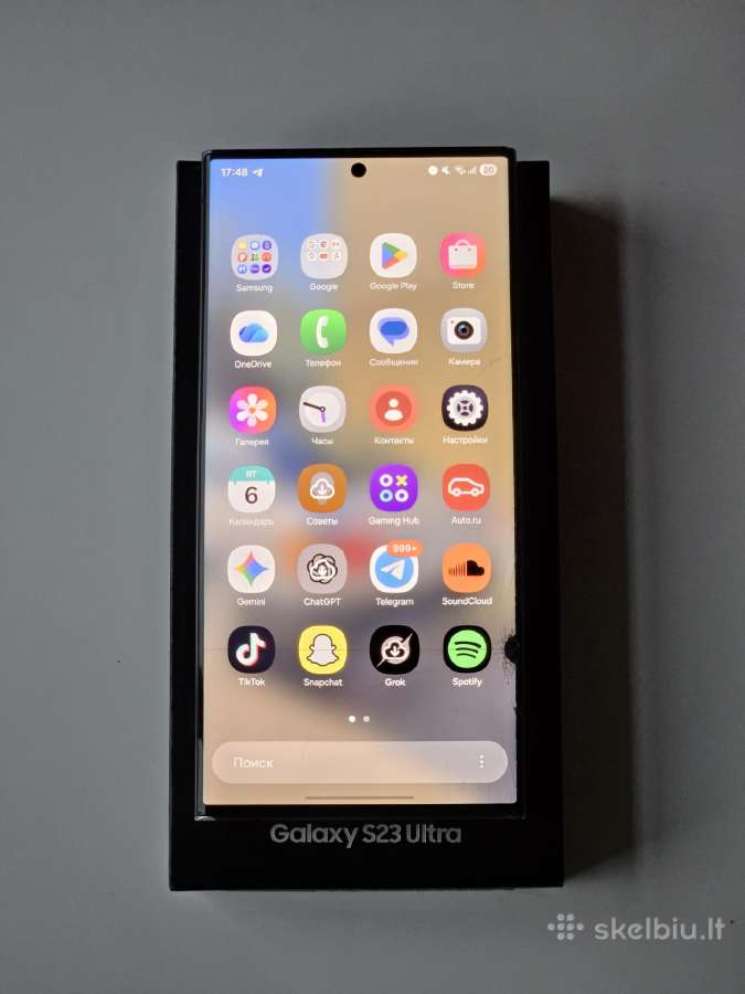 Samsung Galaxy S23 Ultra veikiantis su ekrano def - nuotraukos Nr. 2