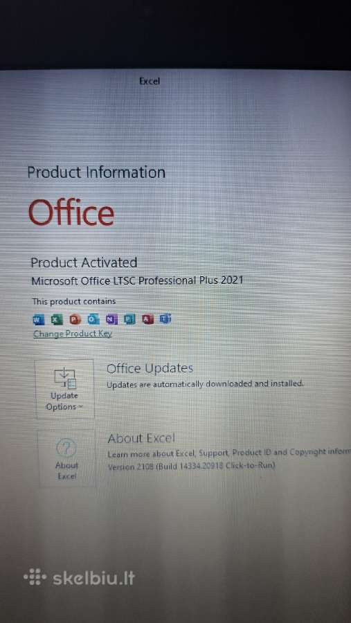 Nešiojamas kompiuteris Lenovo T450 W10pr/office21 - nuotraukos Nr. 8