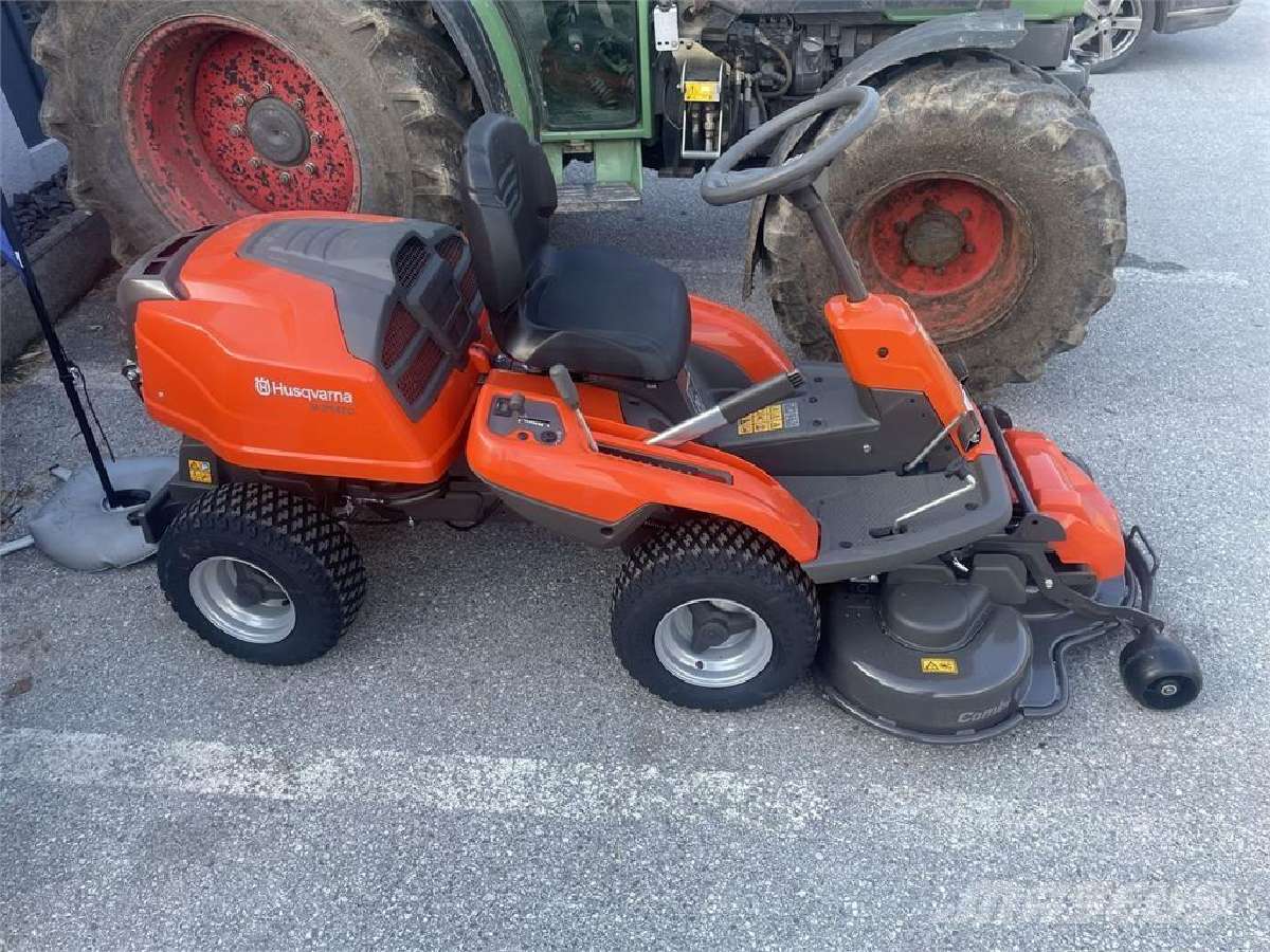 Sodo traktoriukas Husqvarna rider r214 tc - nuotraukos Nr. 2