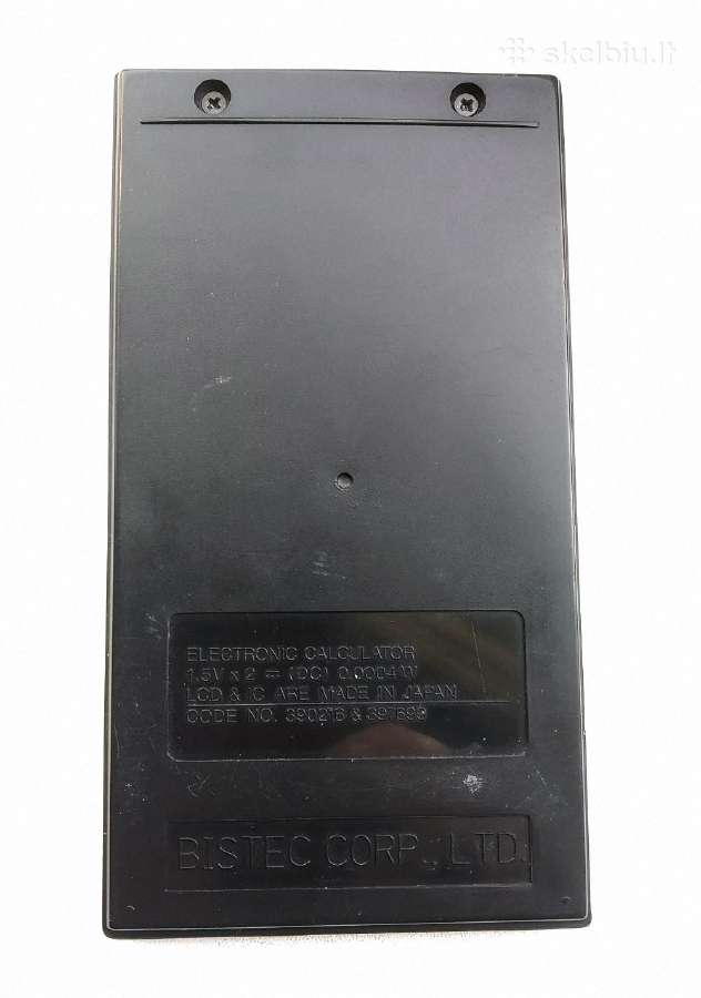 Mokslinis skaičiuotuvas Bistec B-500 - nuotraukos Nr. 3