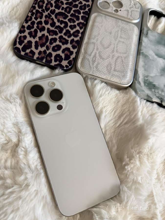 iPhone 15 pro 128 GB - nuotraukos Nr. 5