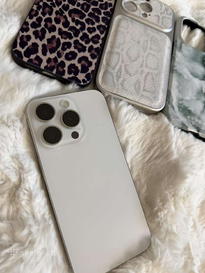 iPhone 15 pro 128 GB - nuotraukos Nr. 6