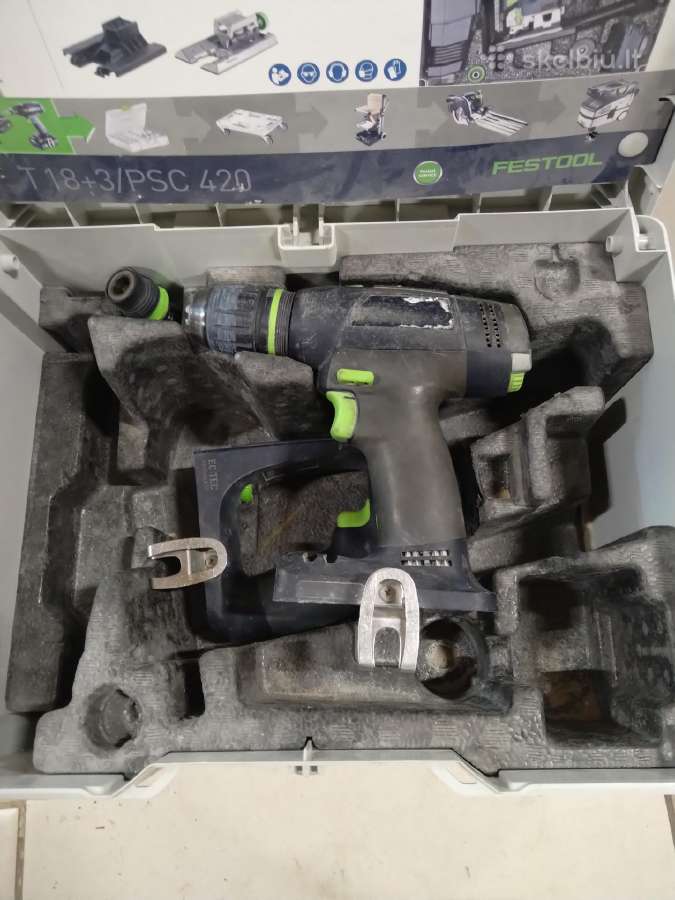 Festool Cxs18 ir T18 - nuotraukos Nr. 2