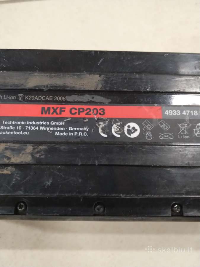 Milwaukee Mxf Cp203 - nuotraukos Nr. 2