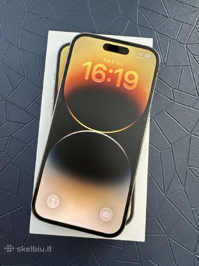 iPhone 14 Pro (Gold, 128gb) - nuotraukos Nr. 2