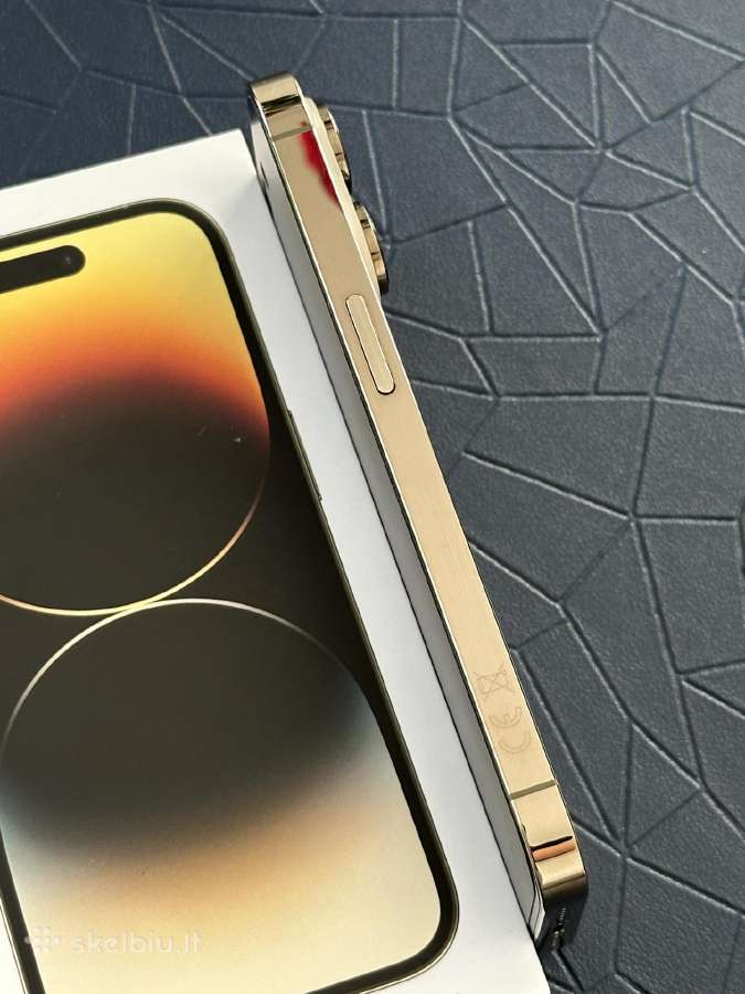 iPhone 14 Pro (Gold, 128gb) - nuotraukos Nr. 5