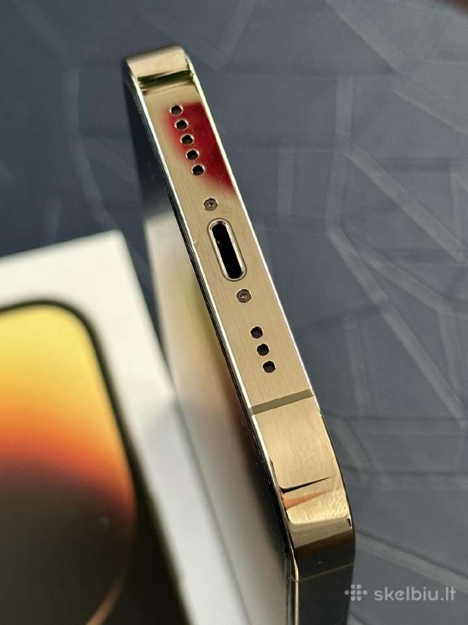 iPhone 14 Pro (Gold, 128gb) - nuotraukos Nr. 6