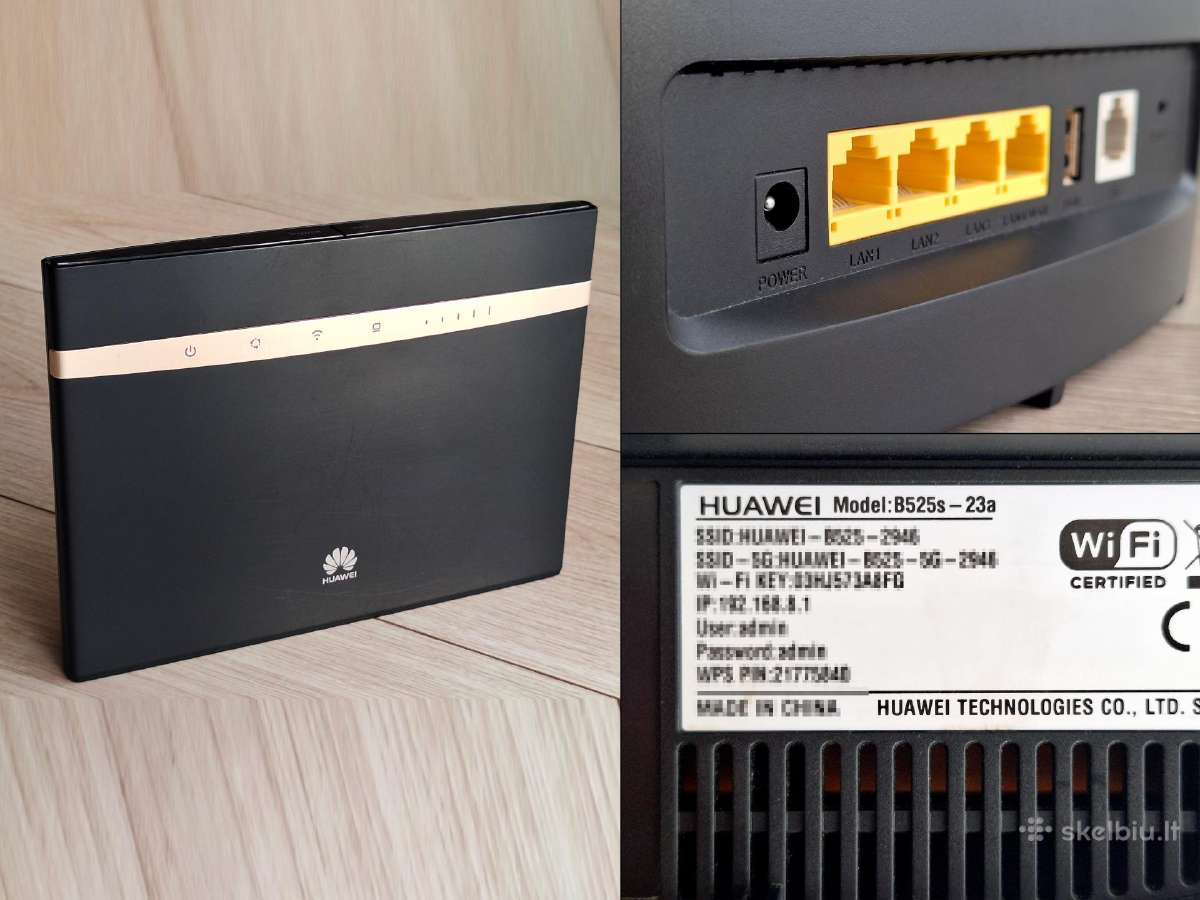 4G modemas maršrutizatorius Huawei Zte Tcl Alcatel - nuotraukos Nr. 4