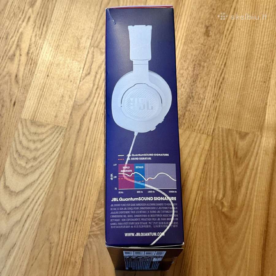 Jbl Quantum 100 M2 ausinės su nuimamu mikrofonu - nuotraukos Nr. 5
