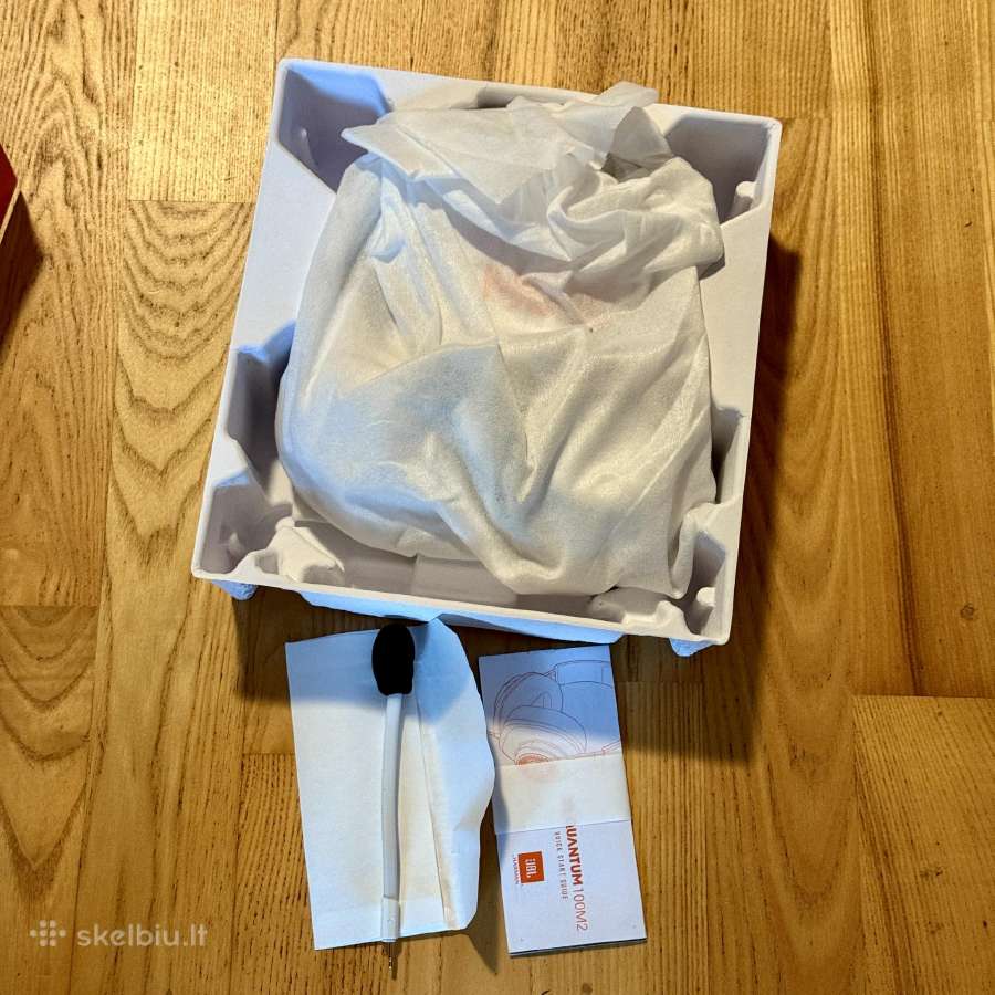 Jbl Quantum 100 M2 ausinės su nuimamu mikrofonu - nuotraukos Nr. 7