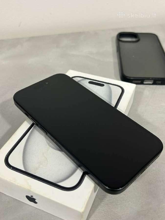 iPhone 15 128gb 88% Black - nuotraukos Nr. 6