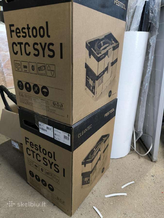 Naujas Festool Ctlc Sys 18v dulkių siurblys - nuotraukos Nr. 2