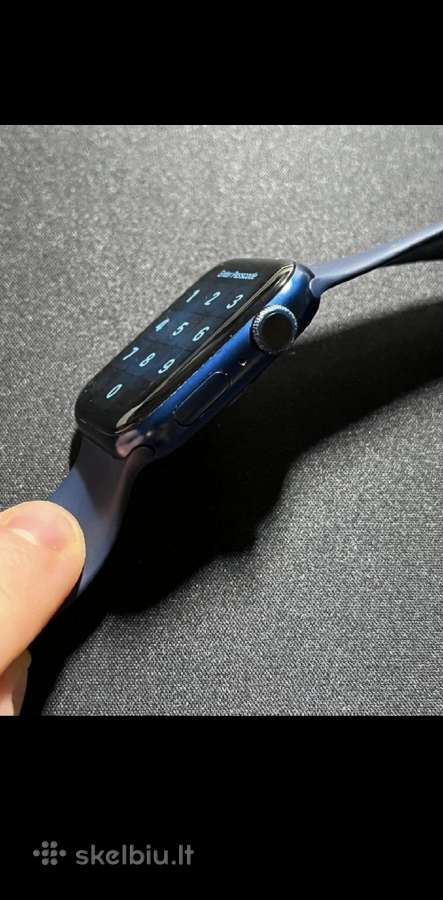 Apple Watch Series 6 44 mm GPS – Blue Aluminum - nuotraukos Nr. 2