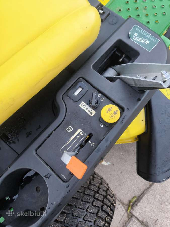 Vejos traktorius John Deere z335e - nuotraukos Nr. 8