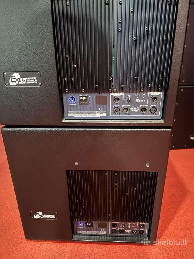 Aktyvios garso kolonėlės Kv2audio Ex10x2 / Ex1.5x4 - nuotraukos Nr. 7