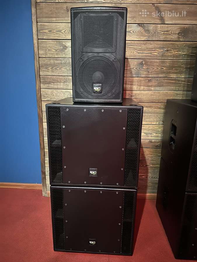 Aktyvios garso kolonėlės Kv2audio Ex10x2 / Ex1.5x4 - nuotraukos Nr. 8