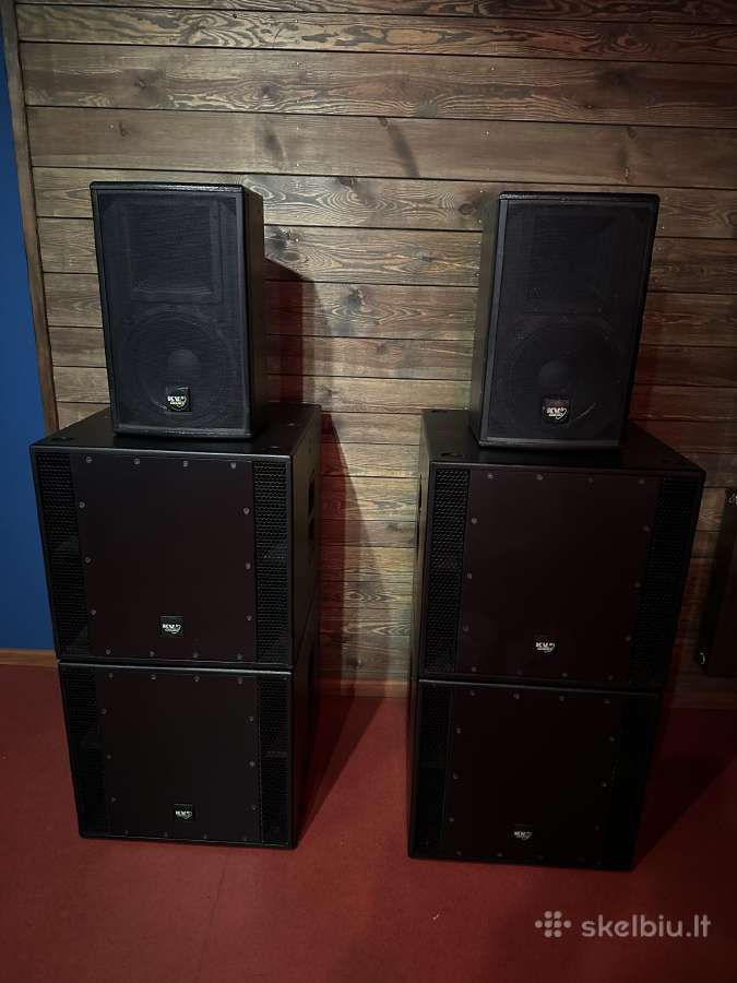 Aktyvios garso kolonėlės Kv2audio Ex10x2 / Ex1.5x4 - nuotraukos Nr. 9