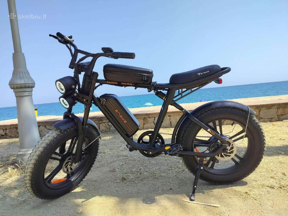 Engwe M20 – Elektrinis Fatbike Su Dviguba Baterija - nuotraukos Nr. 6