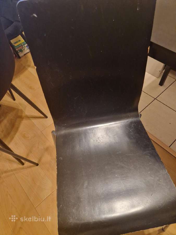 Naudotas Ikea stalas su 4 kėdėm - nuotraukos Nr. 4